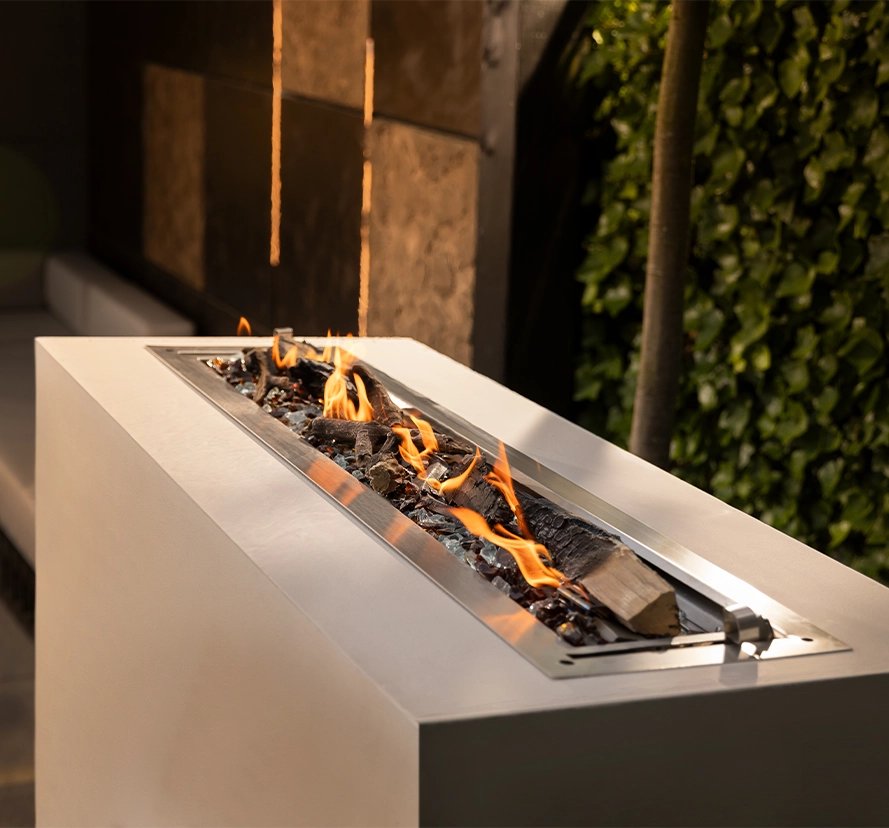 Trimline Fires a gas